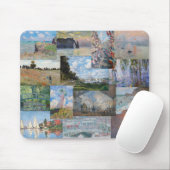 Claude Monet - Meisterwerke Patchwork Mousepad (Mit Mouse)