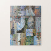 Claude Monet - Meisterwerke Patchwork Puzzle (Vertikal)