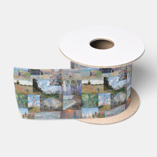 Claude Monet - Meisterwerke Patchwork Satinband