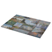 Claude Monet - Meisterwerke Patchwork Schneidebrett (Ecke)