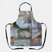 Claude Monet - Meisterwerke Patchwork Schürze (Vorderseite)