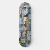 Claude Monet - Meisterwerke Patchwork Skateboard (Vorderseite)