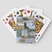 Claude Monet - Meisterwerke Patchwork Spielkarten (Rückseite)