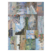 Claude Monet - Meisterwerke Patchwork Tischdecke (Vorderseite)