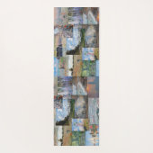 Claude Monet - Meisterwerke Patchwork Yogamatte (Rückseite)