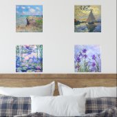 Claude Monet Meisterwerke Selektion Weinkultur Bilderwand Sets (Schlafzimmer)