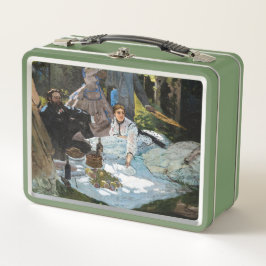 Claude Monet - Mittagessen im Gras, rechte Tafel Metall Brotdose