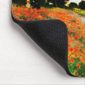 Claude Monet-Mohnblumen in Argenteuil Mousepad (Ecke)