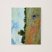 Claude Monet - Mohnblumen Puzzle (Vertikal)