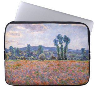 Claude Monet - Mohnfeld 1890 (Giverny) Laptopschutzhülle
