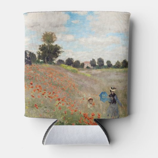 Claude Monet - Mohnfeld Dosenkühler (Vorderseite)