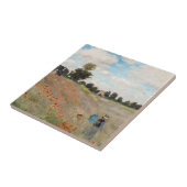 Claude Monet - Mohnfeld Fliese (Seite)