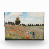 Claude Monet - Mohnfeld Fotoblock (Vorderseite)