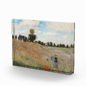 Claude Monet - Mohnfeld Fotoblock (Rechts)