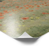 Claude Monet - Mohnfeld Fotodruck (Ecke)