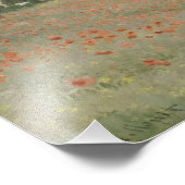 Claude Monet - Mohnfeld Fotodruck (Ecke)