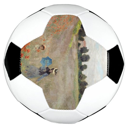 Claude Monet - Mohnfeld Fußball (Gedreht)