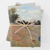Claude Monet - Mohnfeld Geschenkpapier Set (Beispiel)