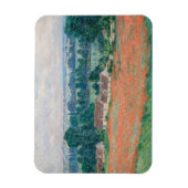 Claude Monet - Mohnfeld, Giverny Magnet (Vertikal)