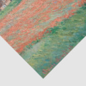 Claude Monet - Mohnfeld, Giverny Seidenpapier (Detail)