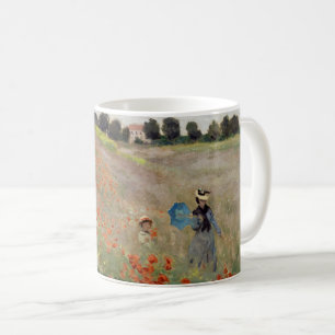 Claude Monet - Mohnfeld Kaffeetasse
