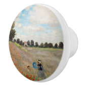 Claude Monet - Mohnfeld Keramikknauf (Rechts)