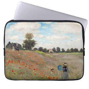 Claude Monet - Mohnfeld Laptopschutzhülle
