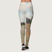 Claude Monet - Mohnfeld Leggings (Rückseite)