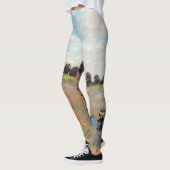 Claude Monet - Mohnfeld Leggings (Links)