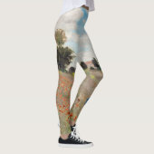 Claude Monet - Mohnfeld Leggings (Rechts)