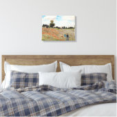 Claude Monet - Mohnfeld Leinwanddruck (Insitu (Schlafzimmer))