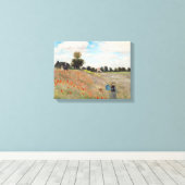 Claude Monet - Mohnfeld Leinwanddruck (Insitu (Holzboden))