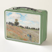 Claude Monet - Mohnfeld Metall Brotdose (Rückseite)