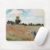 Claude Monet - Mohnfeld Mousepad (Mit Mouse)