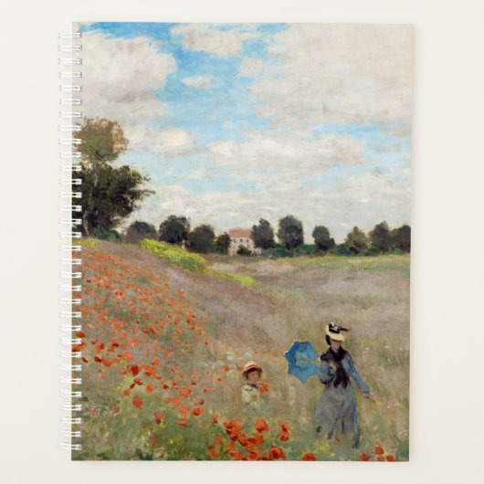 Claude Monet - Mohnfeld Planer (Vorderseite)