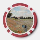 Claude Monet - Mohnfeld Pokerchips (Rückseite)