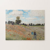 Claude Monet - Mohnfeld Puzzle (Horizontal)