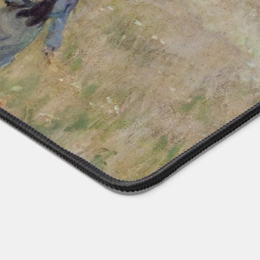 Claude Monet - Mohnfeld Schreibtischunterlage (Ecke)