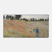 Claude Monet - Mohnfeld Schreibtischunterlage (Vorderseite)