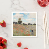 Claude Monet - Mohnfeld Serviette (Beispiel)