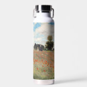 Claude Monet - Mohnfeld Trinkflasche (Vorne)