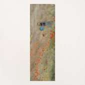 Claude Monet - Mohnfeld Yogamatte (Vorderseite)
