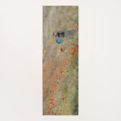 Claude Monet - Mohnfeld Yogamatte (Rückseite)
