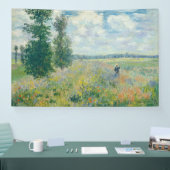 Claude Monet - Mohnfelder bei Argentinien (1875) Banner (Messe)