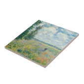 Claude Monet - Mohnfelder bei Argentinien (1875) Fliese (Seite)