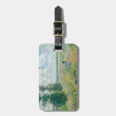 Claude Monet - Mohnfelder bei Argentinien (1875) Gepäckanhänger (Vorderseite vertikal)