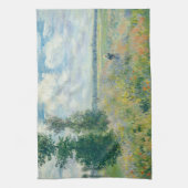 Claude Monet - Mohnfelder bei Argentinien (1875) Geschirrtuch (Vertikal)