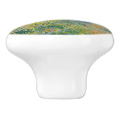 Claude Monet - Mohnfelder bei Argentinien (1875) Keramikknauf (Seitenansicht)