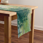 Claude Monet - Mohnfelder bei Argentinien (1875) Kurzer Tischläufer (Beispiel)