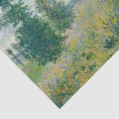 Claude Monet - Mohnfelder bei Argentinien (1875) Seidenpapier (Ausschnitt)